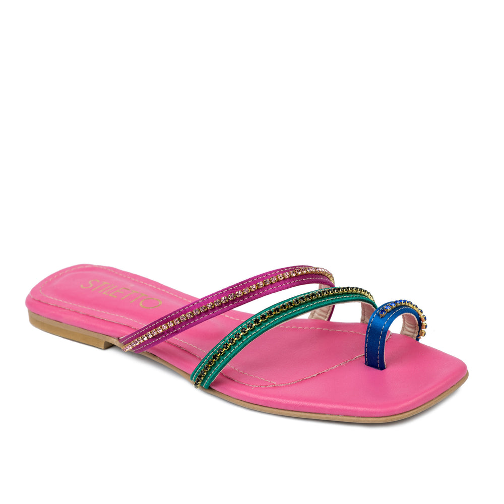 Ženske papuče A423 - PINK