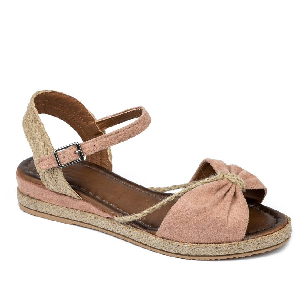 Ženske espadrile A517 - PUDER ROZA