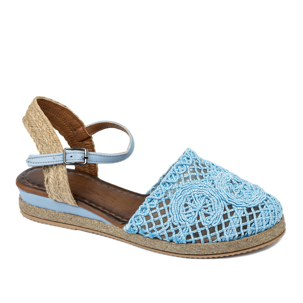 Ženske espadrile A524 - PLAVA