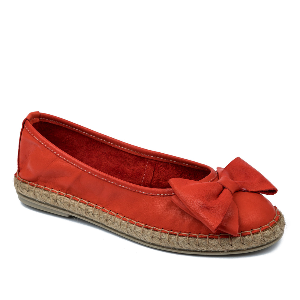 Kožne espadrile A576 - NARANDŽASTA