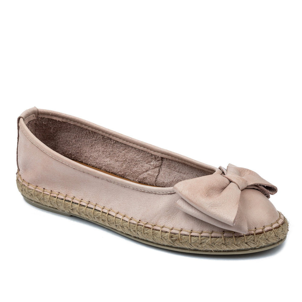 Kožne espadrile A576 - PUDER