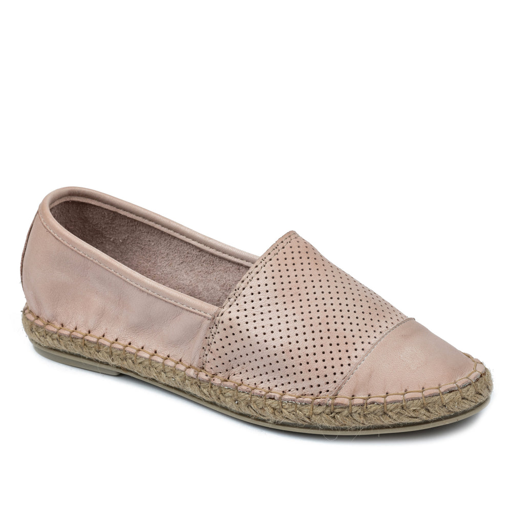 Kožne espadrile A578 - ROZA