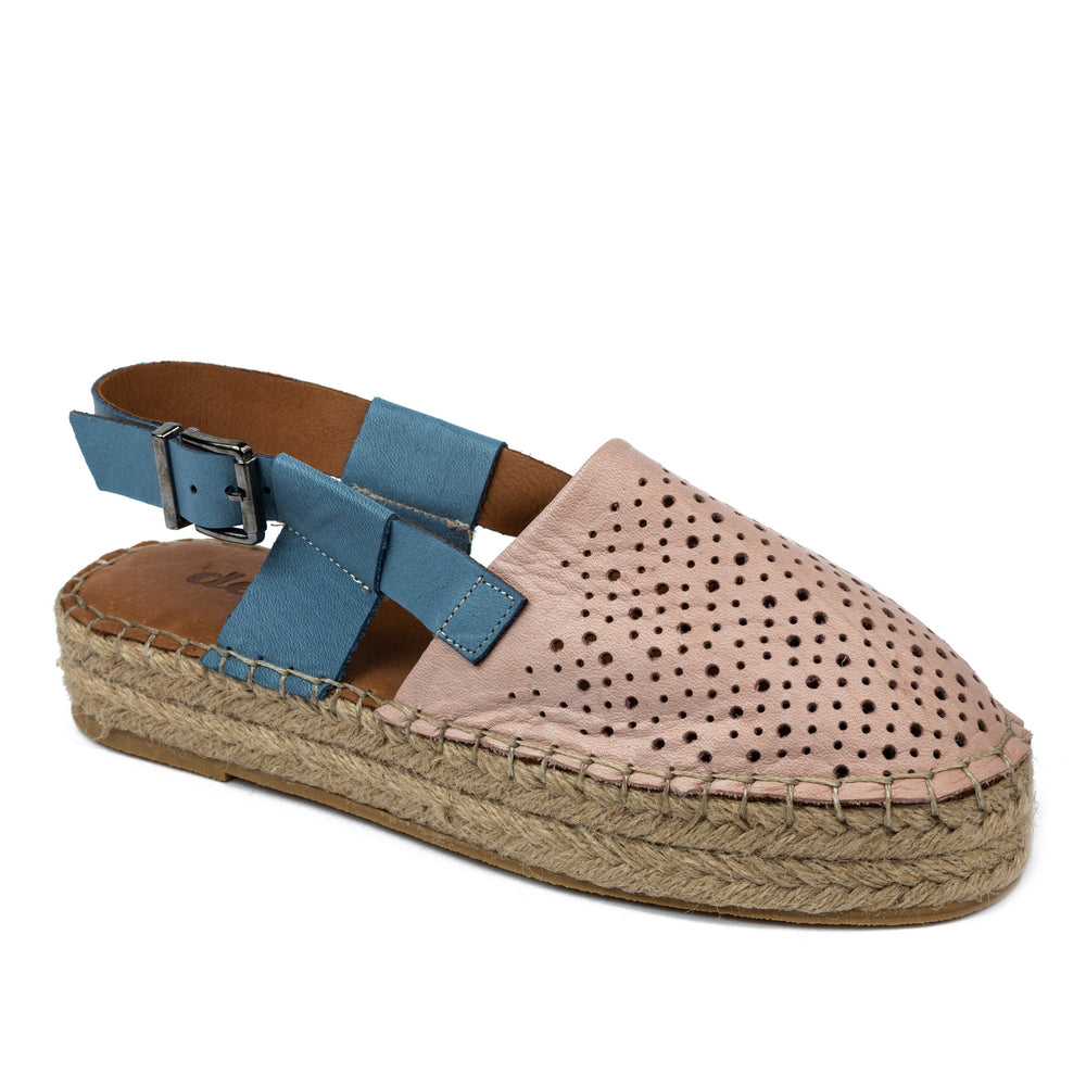 Kožne espadrile A581 - ROZA
