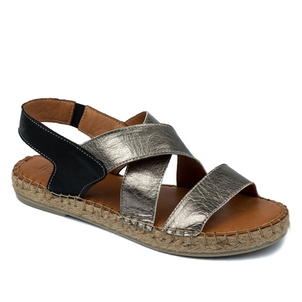 Ženske espadrile A586 - GRAFIT