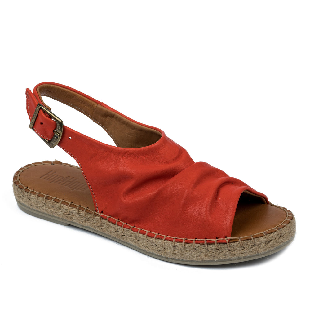 Kožne espadrile A587 - NARANDŽASTA