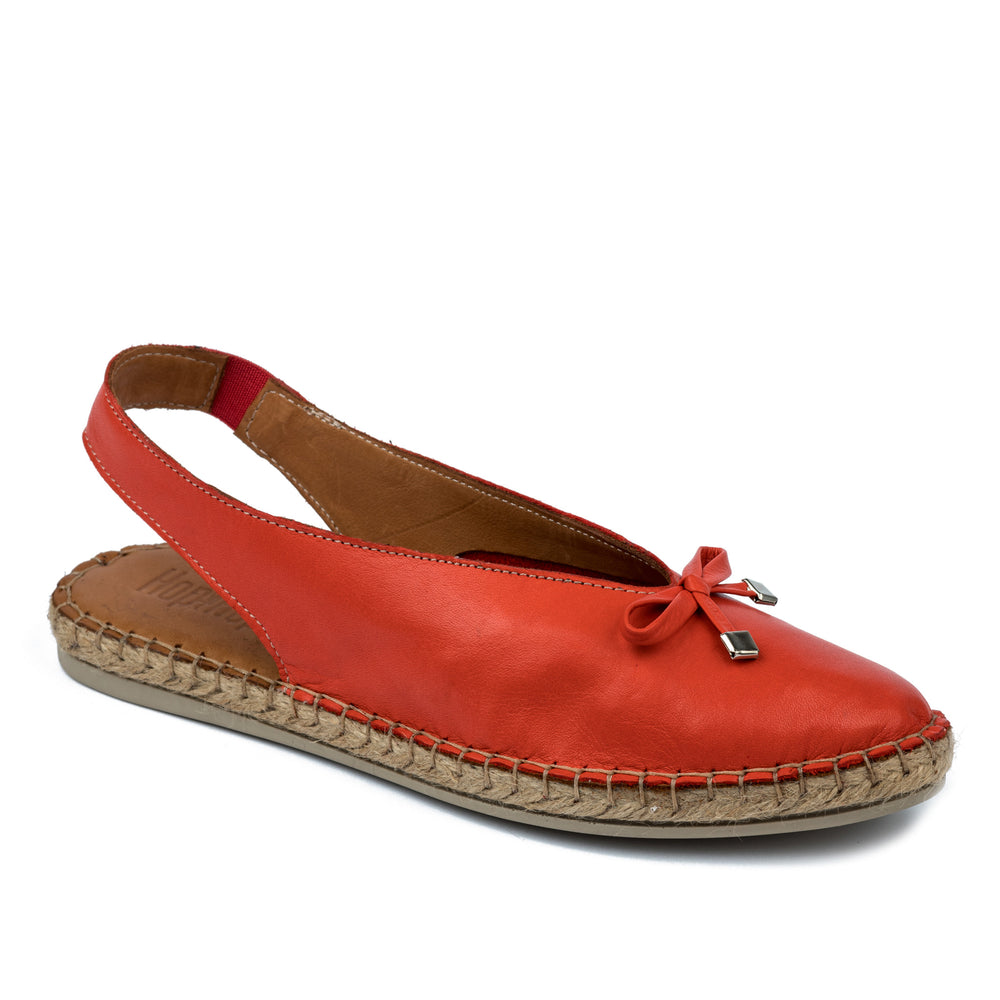 Kožne espadrile A592 - NARANDŽASTA