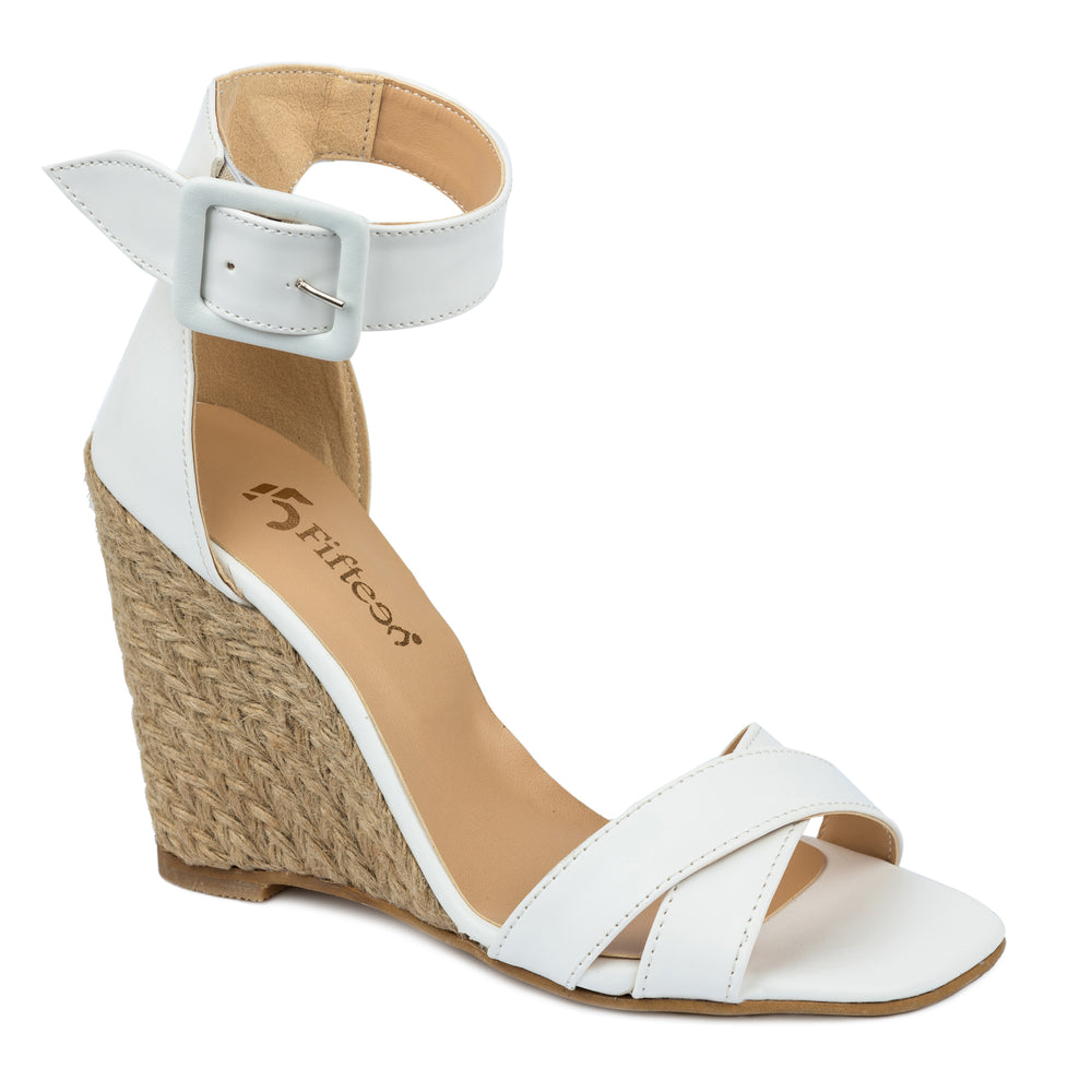 Ženske espadrile A781 - BELA