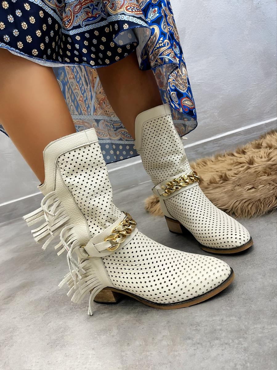 Ženske gležnjače A997 - BEŽ