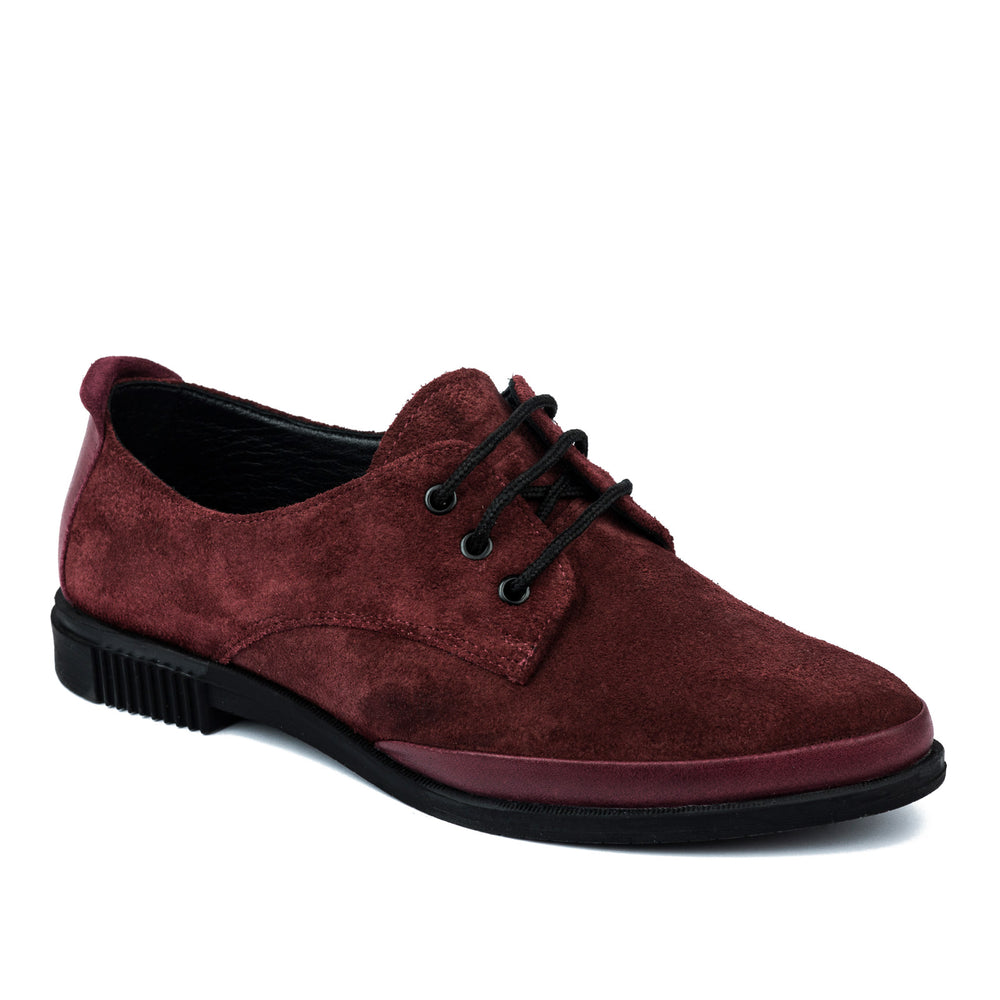 Kožne cipele B014 - BORDO
