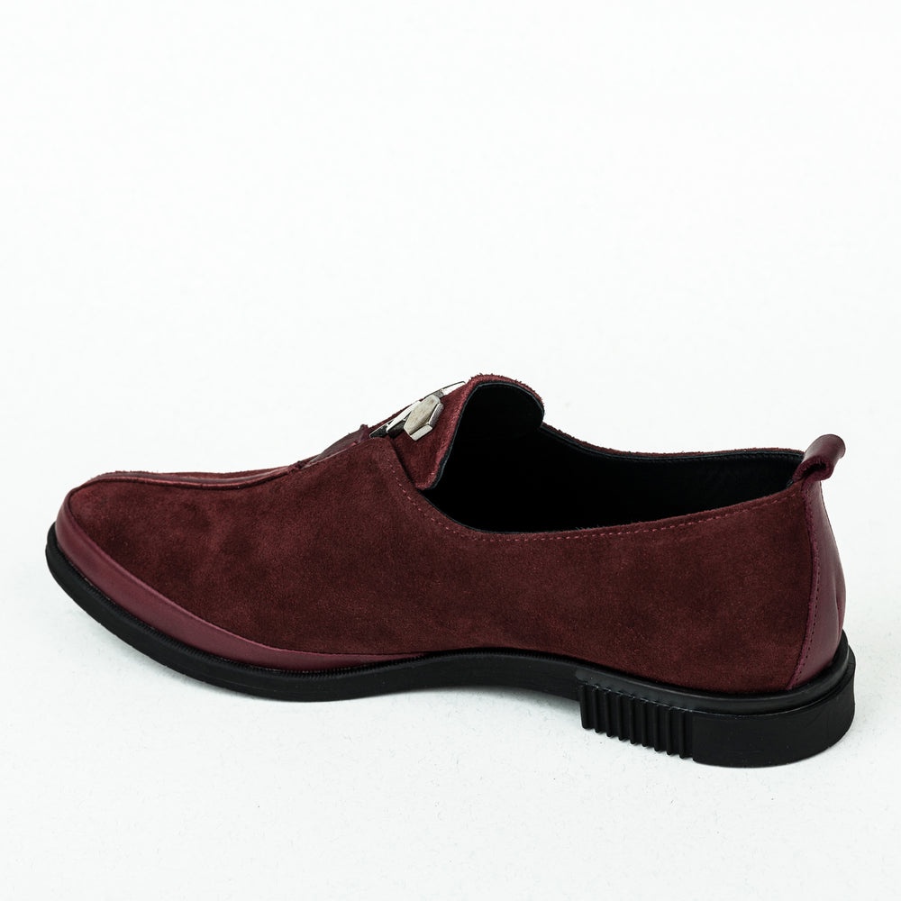Kožne cipele B015 - BORDO
