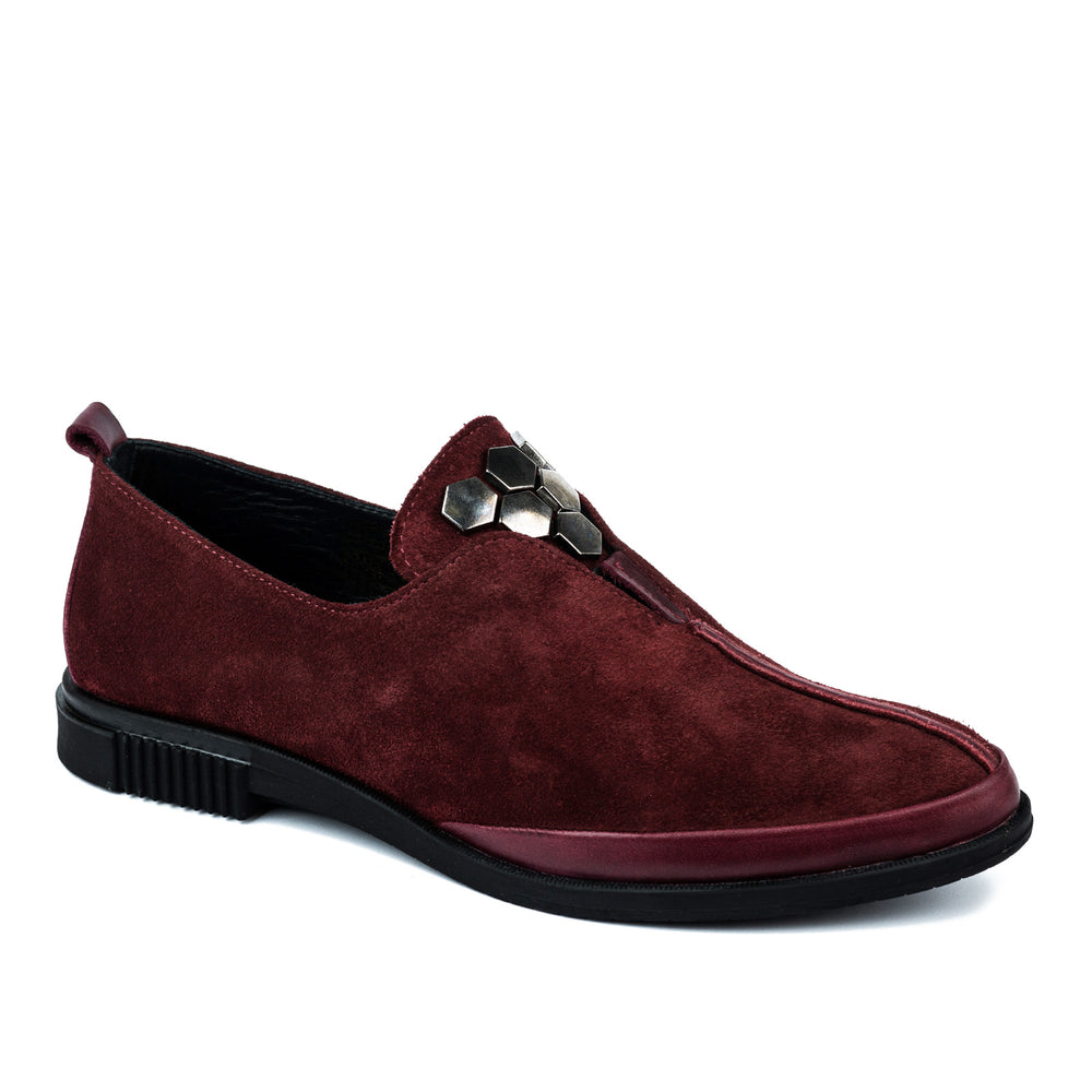 Kožne cipele B015 - BORDO