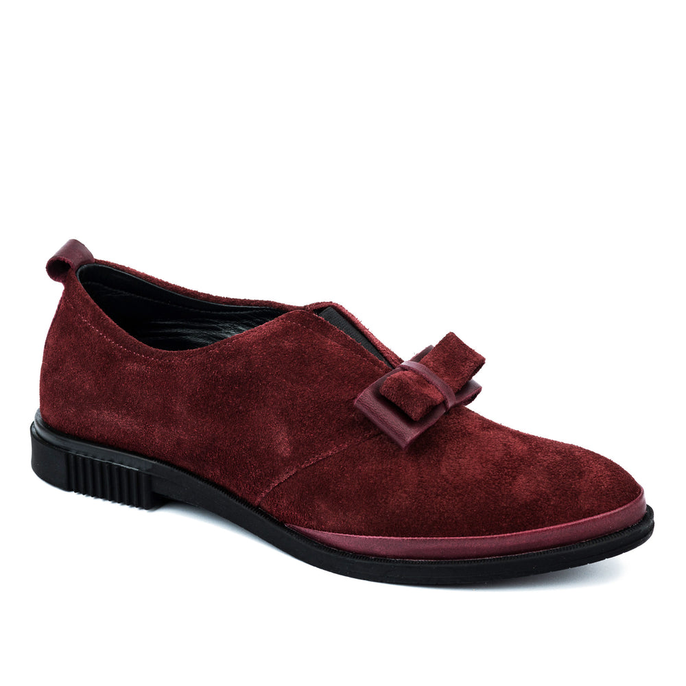 Kožne cipele B016 - BORDO