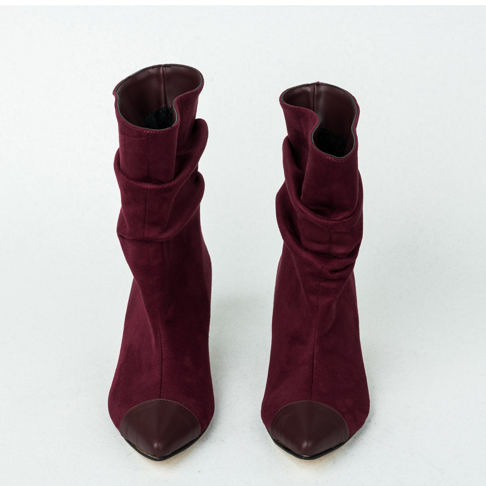 Ženske gležnjače B238 - BORDO