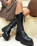 Ženske čizme B361 - CRNA