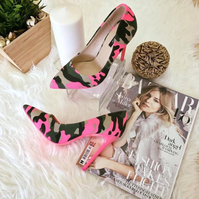 MILITARY SALONKE PINK MASLINASTE