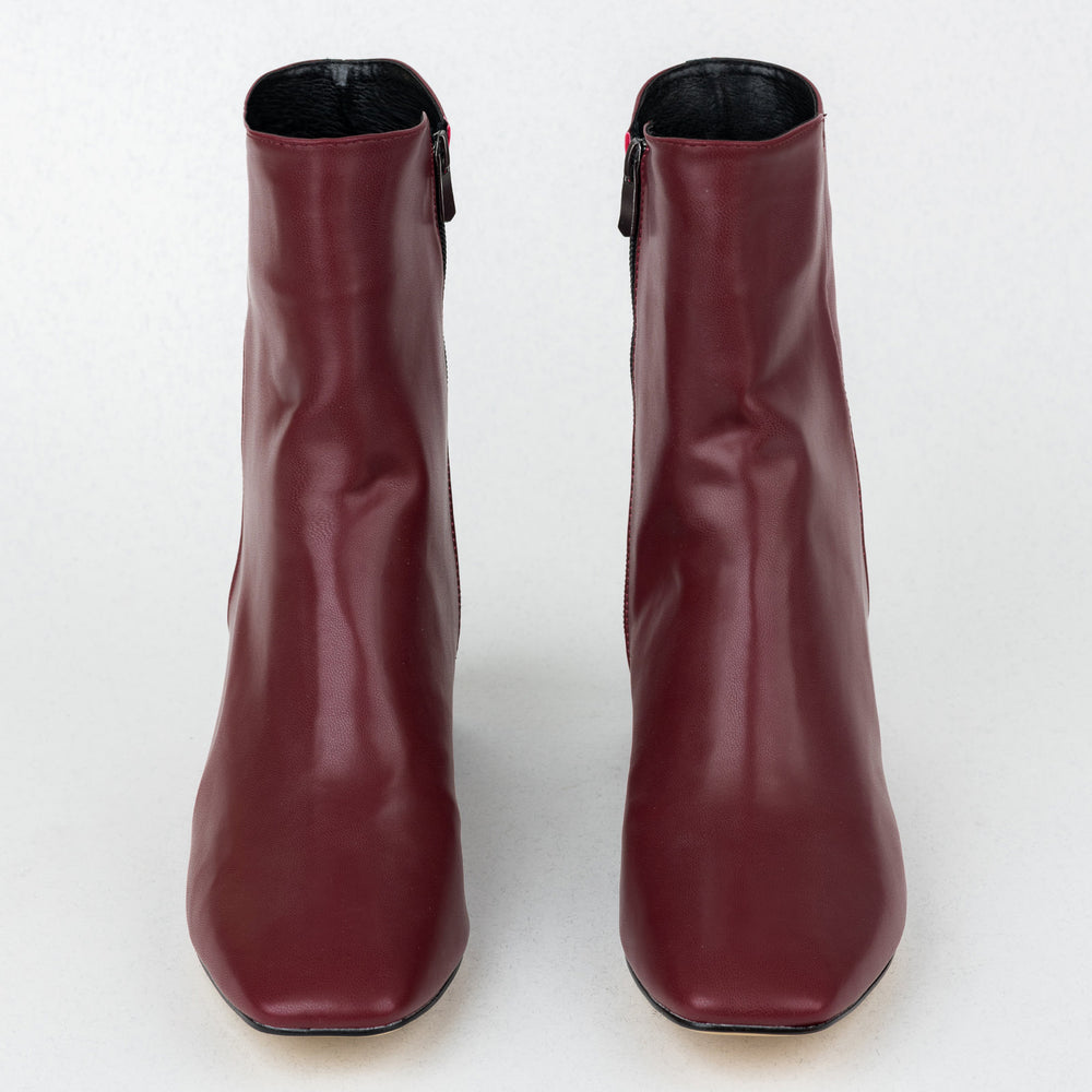 Ženske gležnjače B501 - BORDO