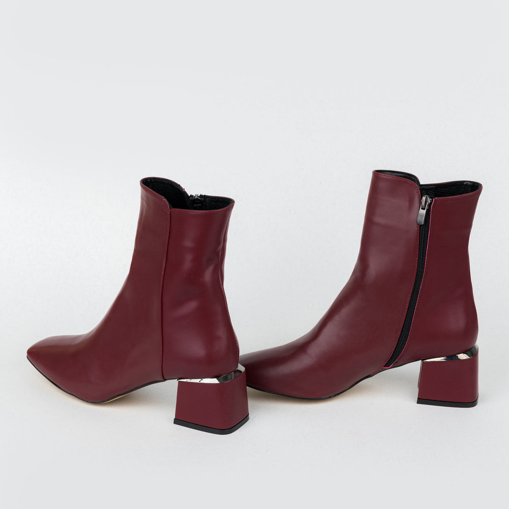 Ženske gležnjače B501 - BORDO