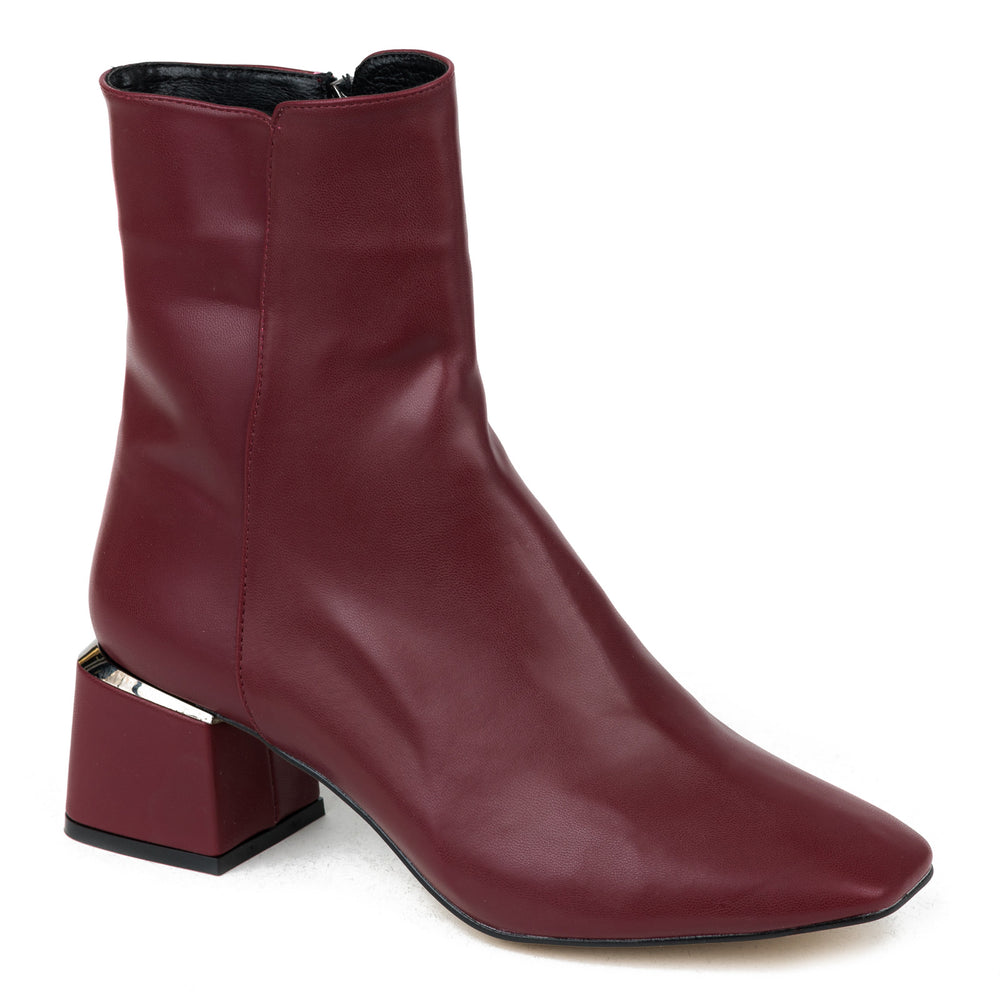 Ženske gležnjače B501 - BORDO