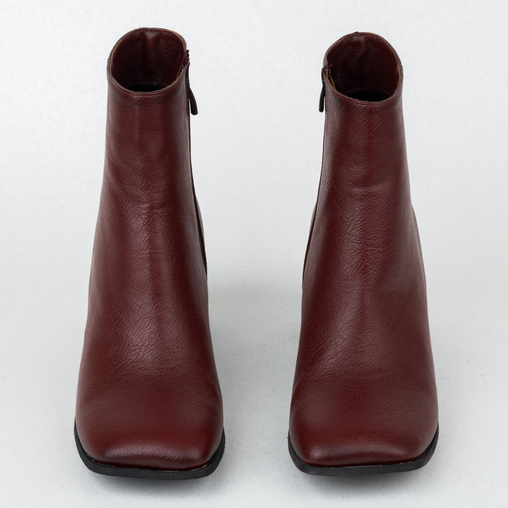 Ženske gležnjače B503 - BORDO