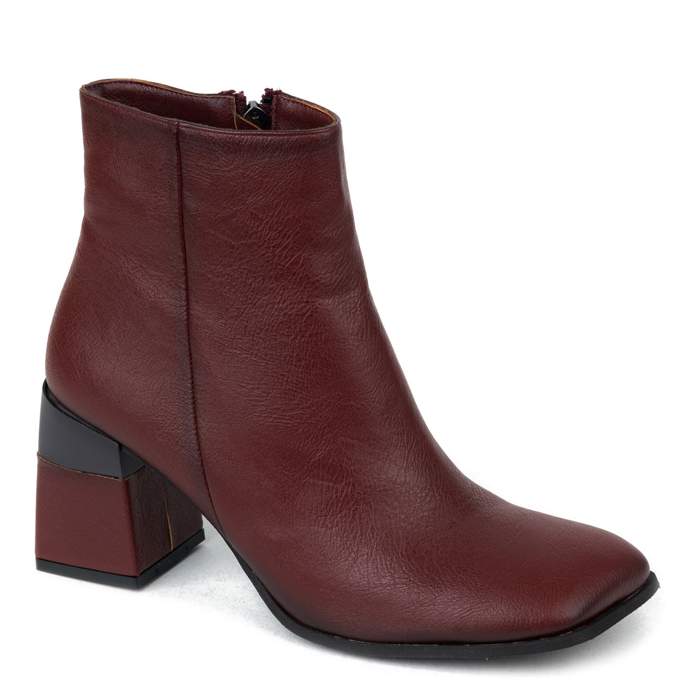 Ženske gležnjače B503 - BORDO