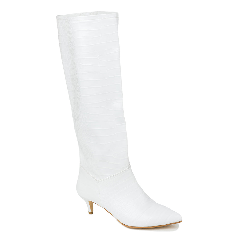 Ženske čizme B506 - BELA