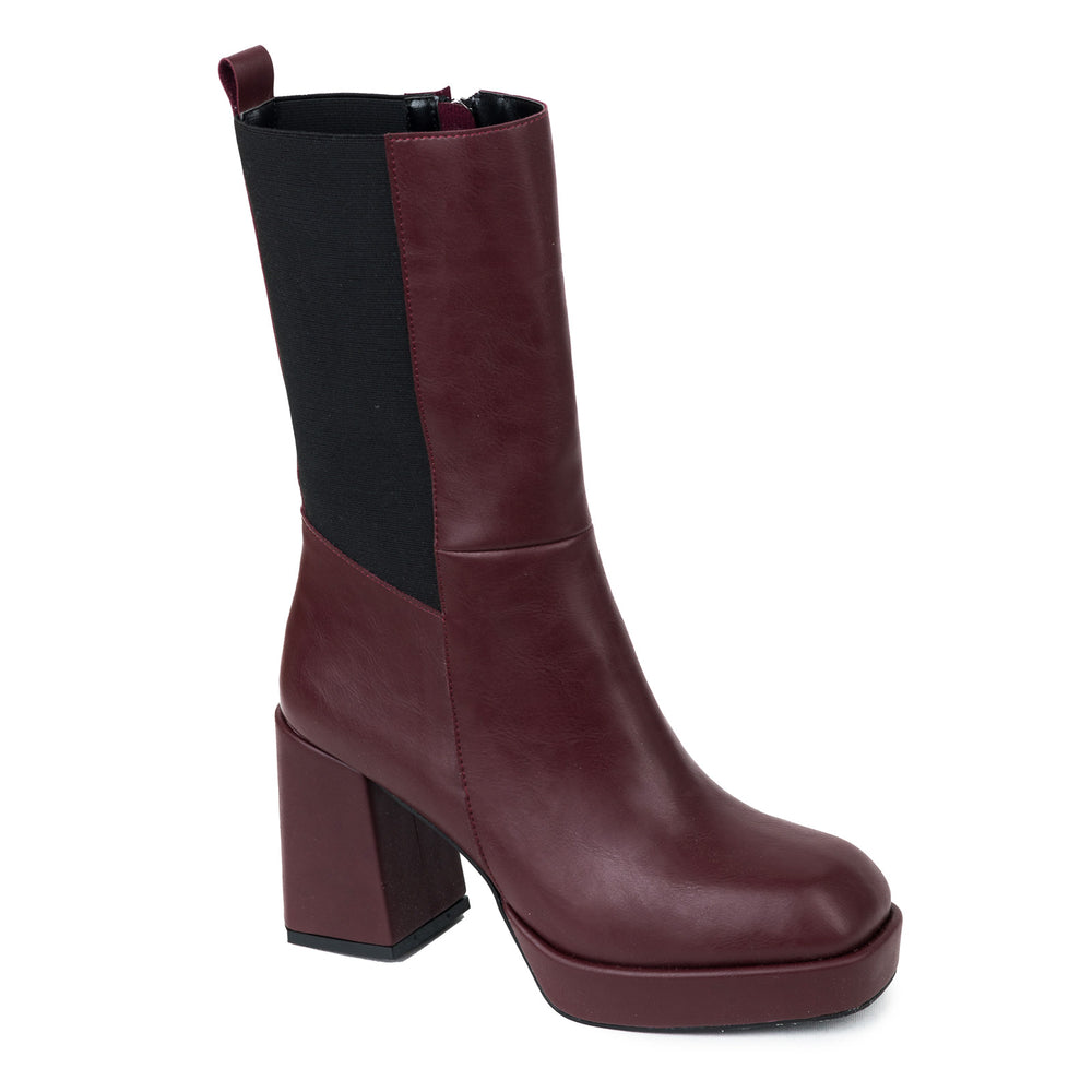 Ženske gležnjače B553 - BORDO