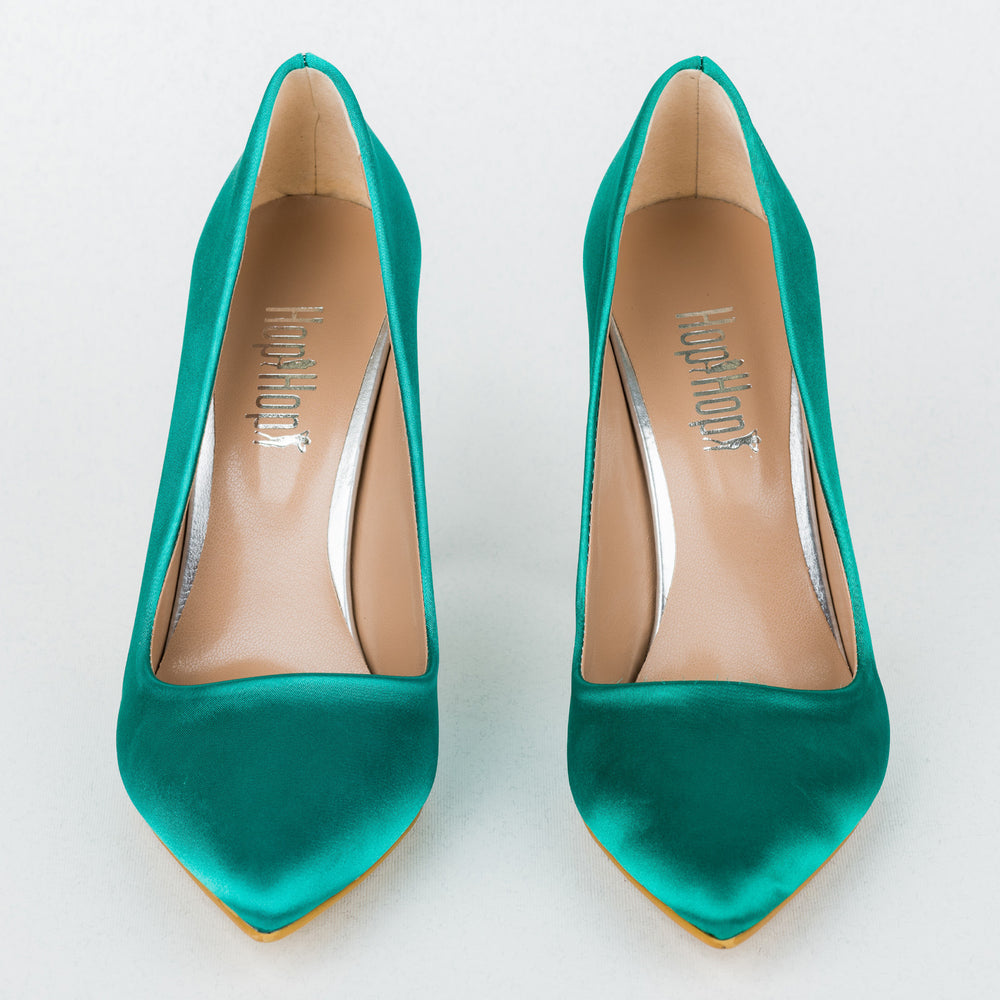 Štikle B595 - ZELENA