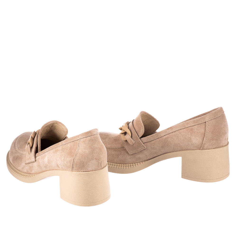 Kožne cipele B665 - BEŽ
