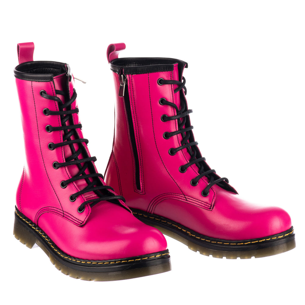 Kožne bakandže B222 - PINK