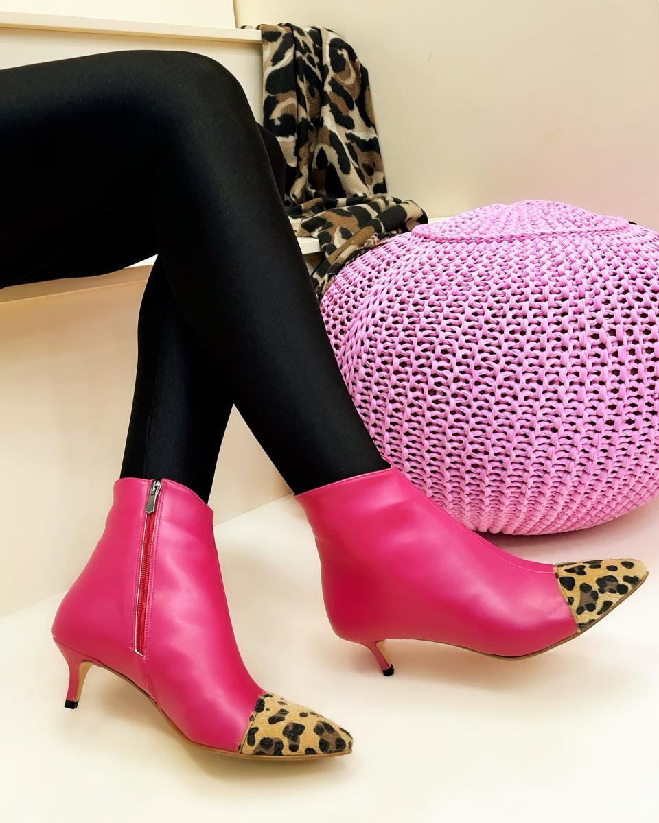 Ženske gležnjače B709 - PINK