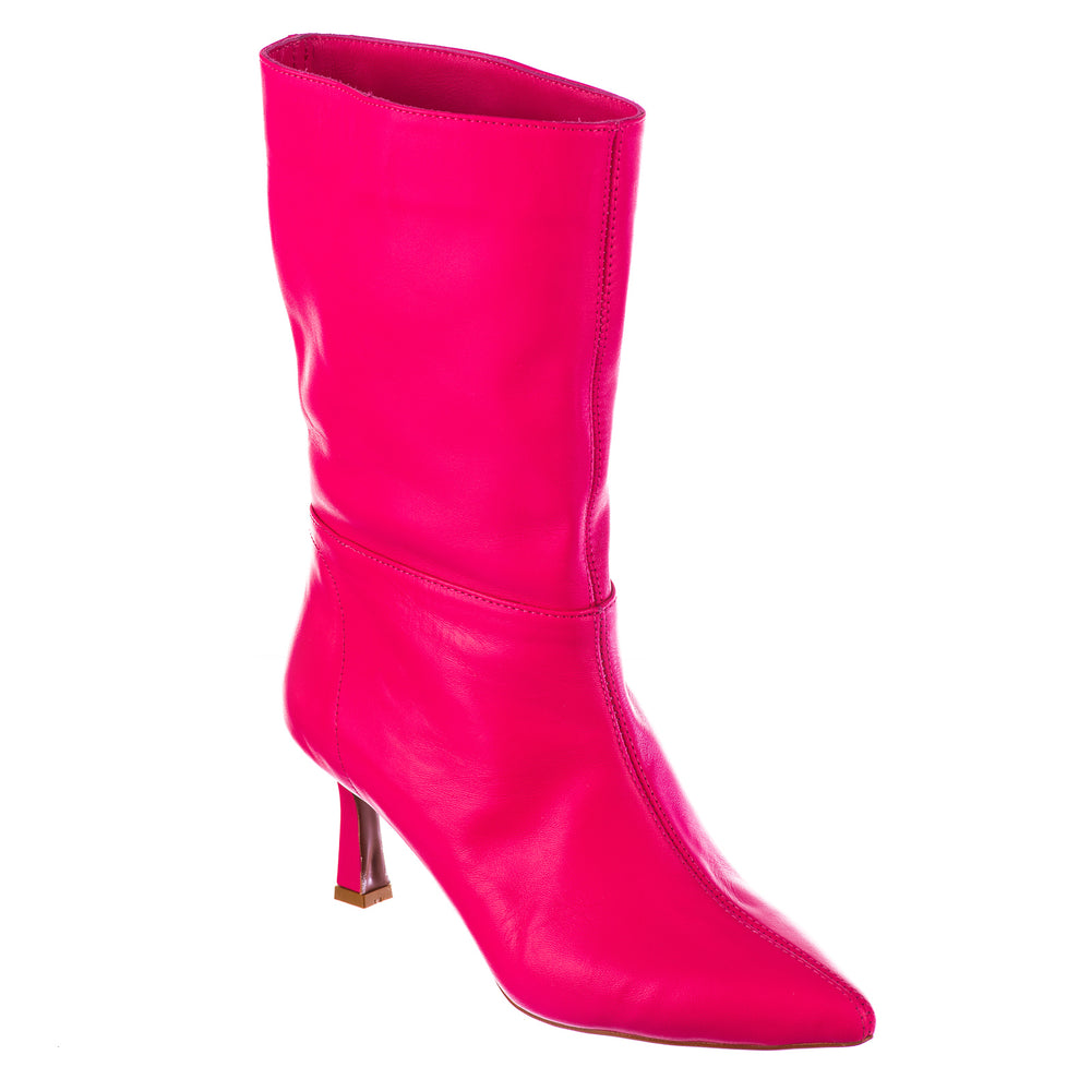 Kožne gležnjače B711 - PINK