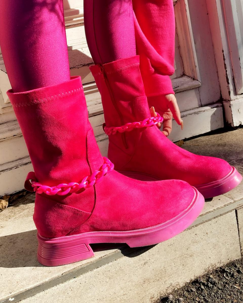 Ženske gležnjače B718 - PINK