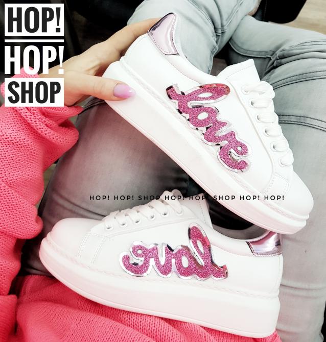 LOVE PATIKE ROZE