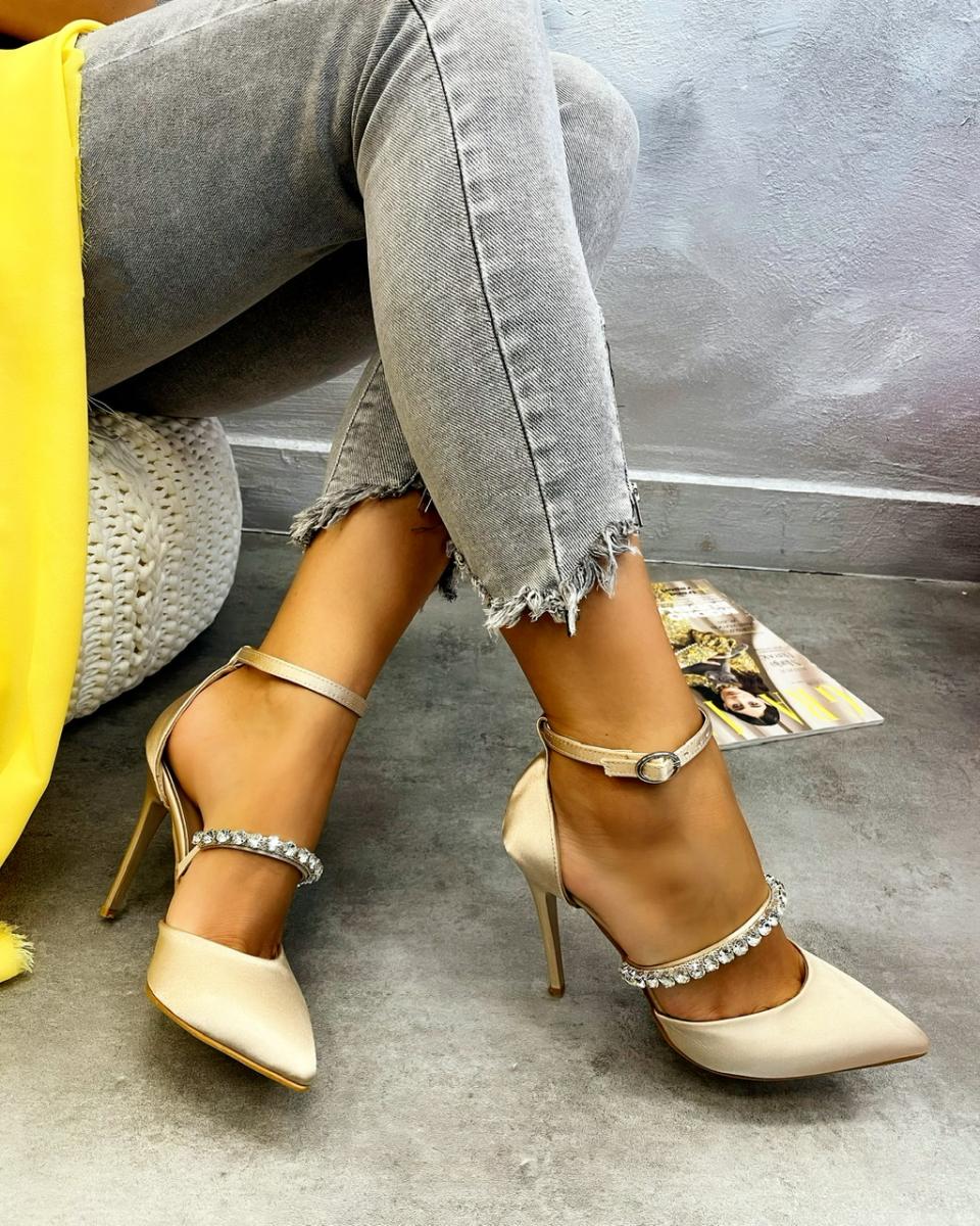 Štikle C009 - BEŽ