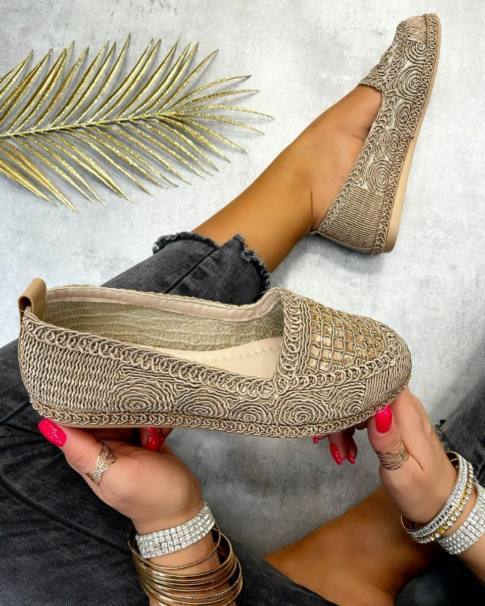Ženske espadrile C260 - BEŽ