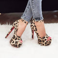 LEOPARD SANDALE SA PLATFORMOM
