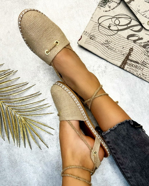 Ženske espadrile C349 - BEŽ