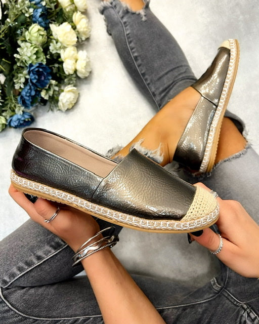Ženske espadrile C519 - BRONZANA