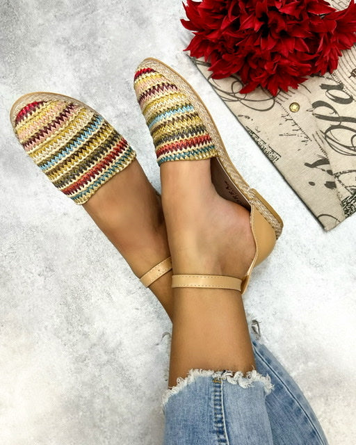 Ženske espadrile C629 - BEŽ
