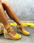 Ženske espadrile C722 - ŽUTA