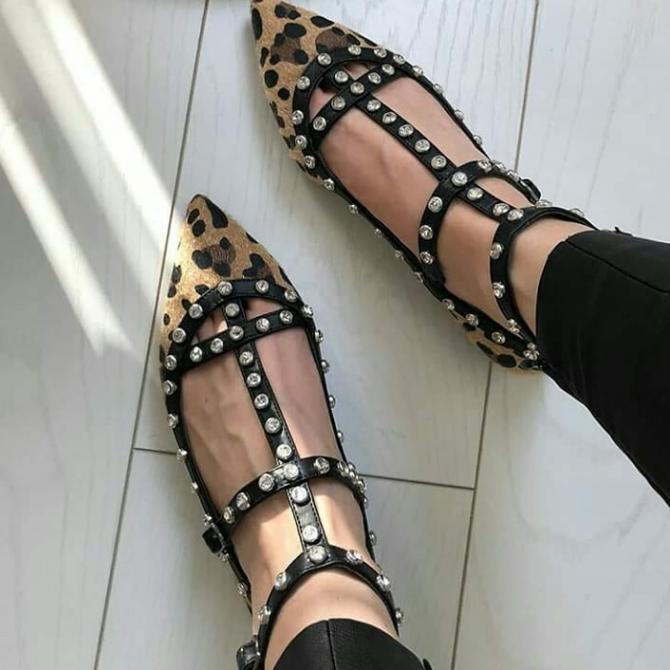 LEOPARD BALETANKE SA KAIŠEVIMA I CIRKONIMA