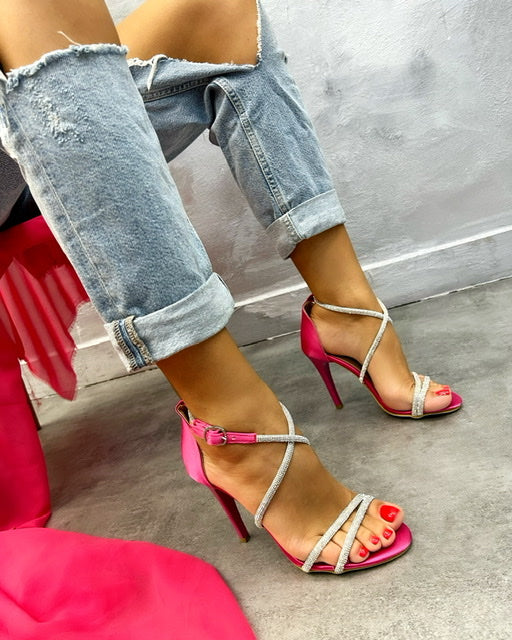 Ženske sandale C864 - PINK