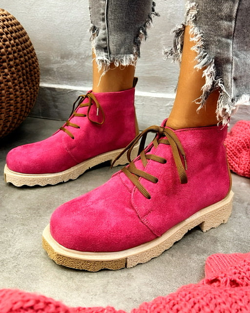 Ženske gležnjače D017 - PINK