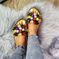 PAPUČE SA ORNAMENTIMA - ŽUTE