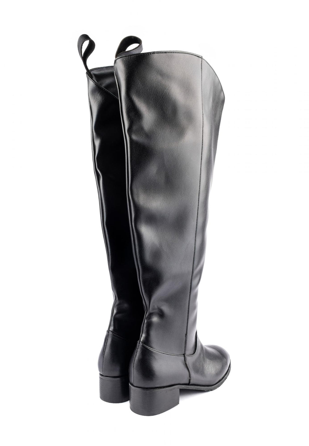 Ženske čizme D409 - CRNA