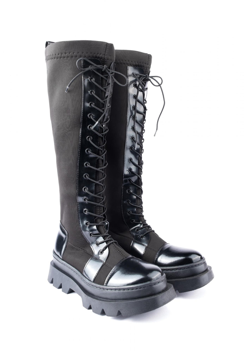 Ženske čizme D432 - CRNA