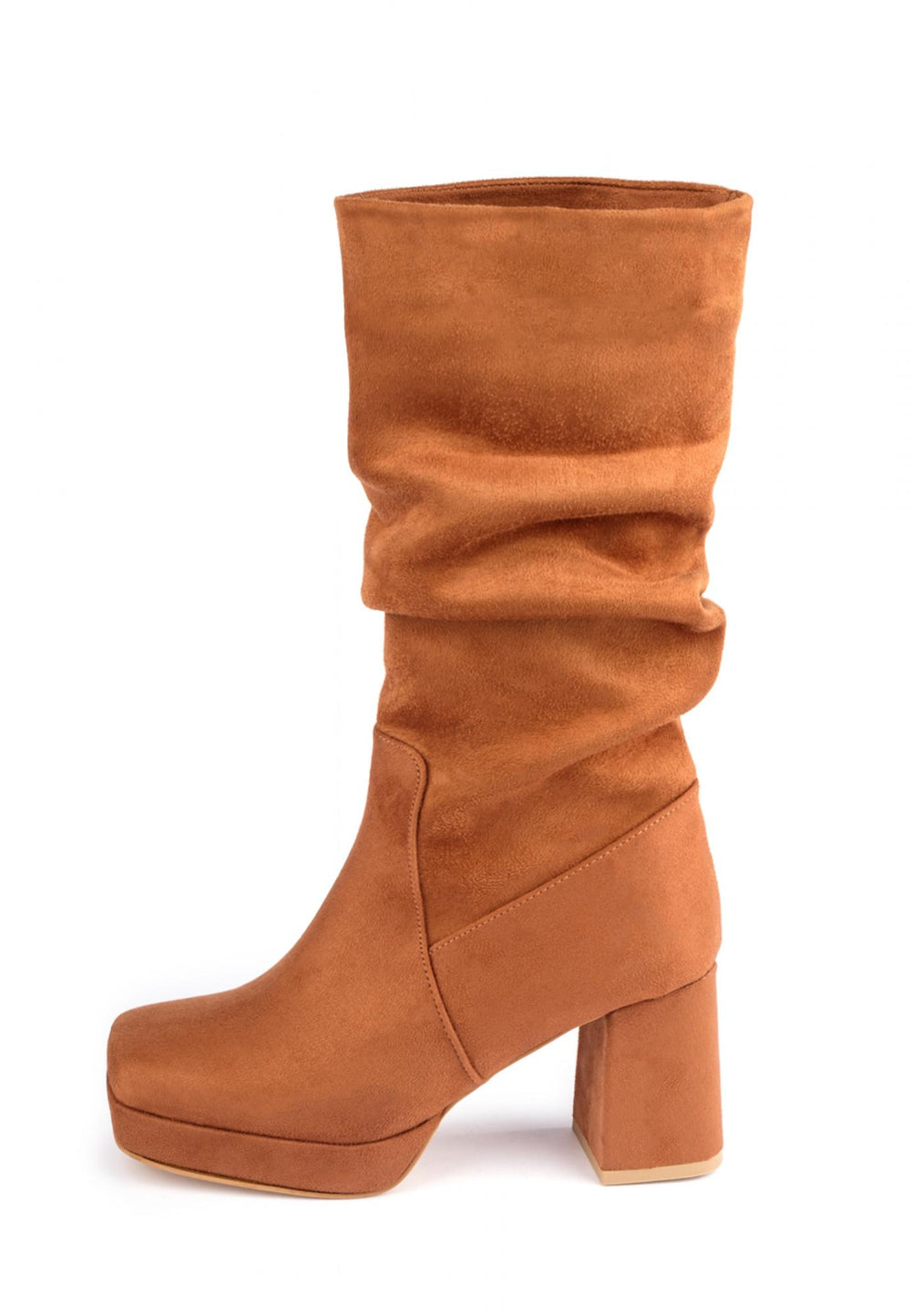 Ženske čizme D568 - KAMEL