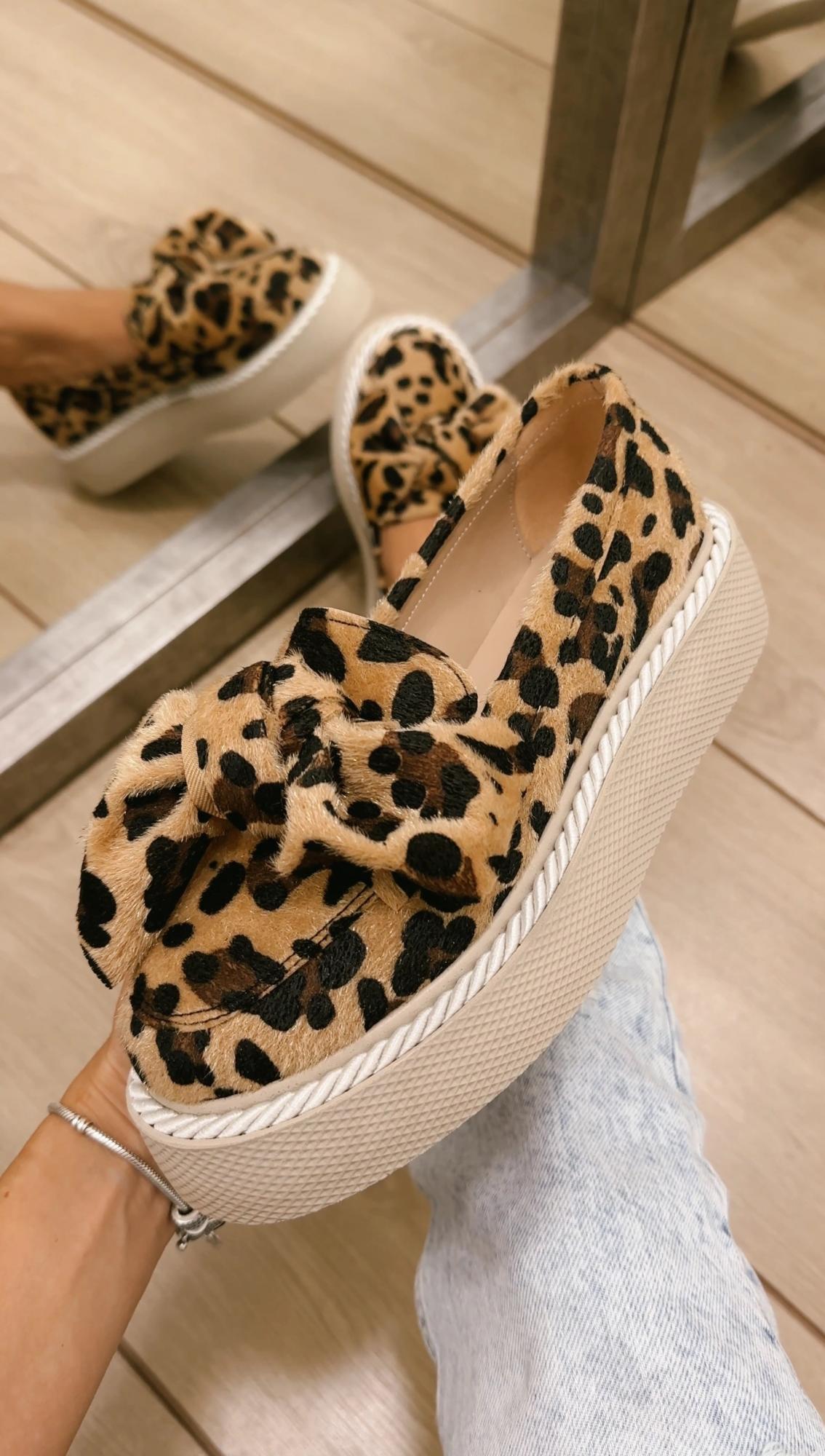 Ženske cipele E542 - SA MAŠNOM - LEOPARD