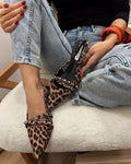 Ženske sandale E841 - SA NITNAMA - LEOPARD