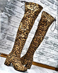 ** DUBOKE LEOPARD ČIZME